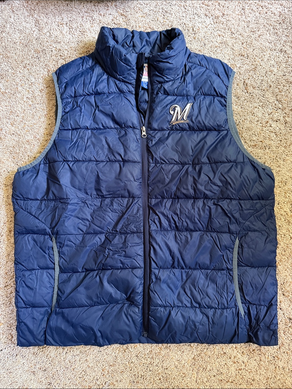 Milwaukee Brewers Puffer Vest